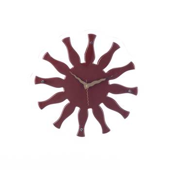 Premium Decorative Analog Brown Round Wooden Wall Clock 1