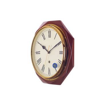 Premium Decorative Analog Brown Round Wooden Wall Clock 2