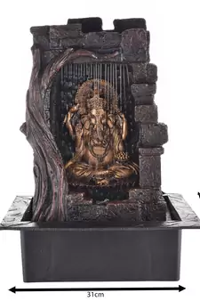 Textured Lord Ganesha Water Fountain
