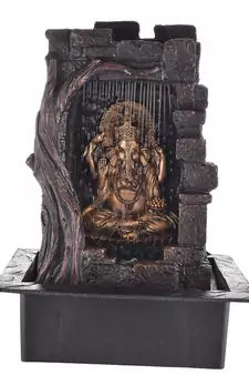 Textured Lord Ganesha Water Fountain