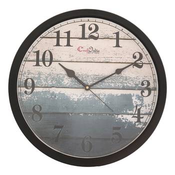 Designer Round Analog Black Wall Clock 1