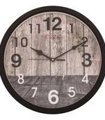 Designer Round Analog Black Wall Clock