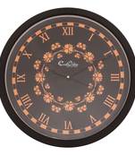 Designer Round Analog Black Wall Clock