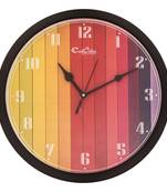 Designer Round Analog Black Wall Clock