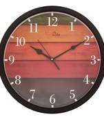 Designer Round Analog Black Wall Clock