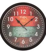 Designer Round Analog Black Wall Clock