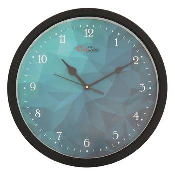 Designer Round Analog Black Wall Clock 1