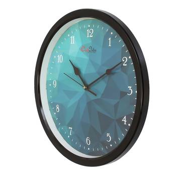 Designer Round Analog Black Wall Clock 3