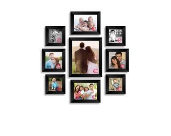 Memory Wall Collage Photo Frame Set of 9 individual photo frames 1