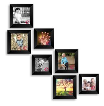 Memory Wall Collage Photo Frame Set of 7 individual photo frames 1