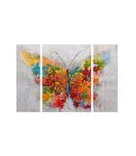 Set of 3 Radha Krishna Premium Canvas Painting