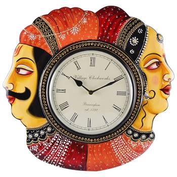 Decorative Analog Multicolour Wall Clock 1