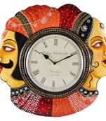 Decorative Analog Multicolour Wall Clock