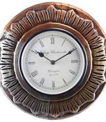 Handcrafted Premium Round Wooden Wall Clock