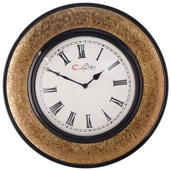 Wooden Ethnic Handcrafted Premium Wall Clock 1