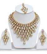 White Crystal Chokers