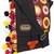 Fancy Black & Multicolour canvas Messenger Bag