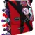 Fancy Red & Black canvas Messenger Bag