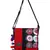 Fancy Red & Black canvas Messenger Bag