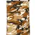 Mini Brown & Multicolour Camouflage Print Canvas Backpack