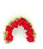 red rose gold flower veni