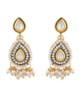 Asmitta Astonishing Gold Plated Matinee Style Necklace Set For Women 5