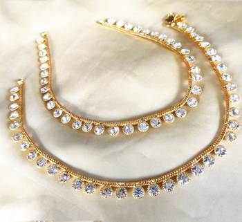 Gold anklets 1