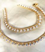 Gold anklets