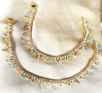 Gold Anklets 1
