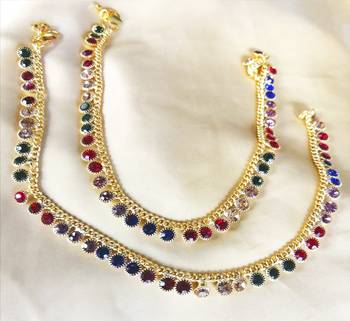 Gold anklets 1