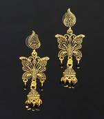 Black jhumkas