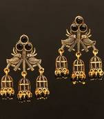 Black jhumkas
