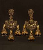 Black jhumkas