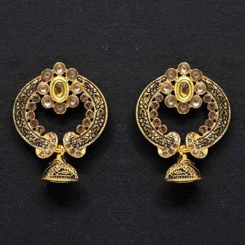 Gold Danglers Drops 1