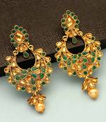 Green danglers-drops