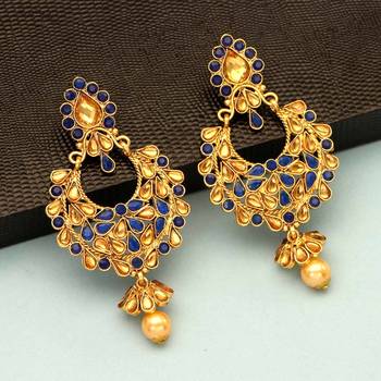 Blue danglers-drops 1