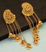 Gold jhumkas