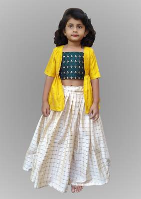 Girl Multicolour Lehenga Choli 1