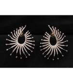 silver stone Earrings