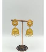 Gold plated Jhumkas