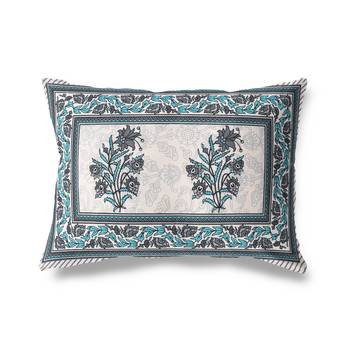 Jaipuri Hand Block Printed Traditional Cotton Double Bedsheet with 2 Pillow Covers 5