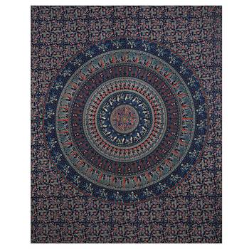 multicolor floral print cotton bed sheets 2
