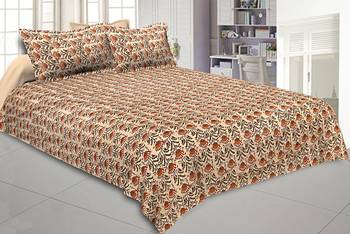 multicolor floral print cotton bed sheets 1