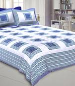 multicolor floral print cotton bed sheets