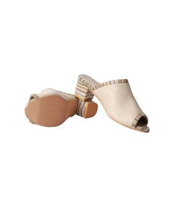 cream,linen,mules,heels,leather 2