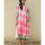 Pink Shibori Cotton kurta Set
