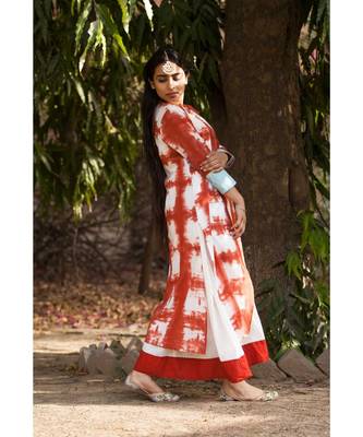 Rust red Twin dress 3