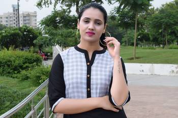 Black printed cotton ethnic-kurtis 4
