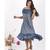 Blue Cotton McSunny Indigo Dress Dress