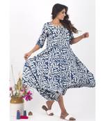 Blue Cotton RainyDay Indigo Dress